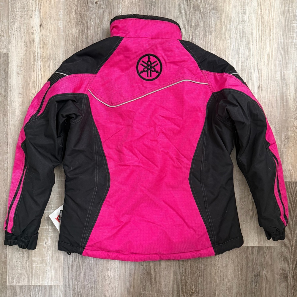 Yamaha Women’s Vibrant Pink Snowmobile Winter Jacket-size 8 *NEW w tags* - Picture 10 of 10